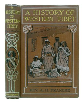 FRANCKE, AUGUST HERMANN. A History of Western Tibet.  1907